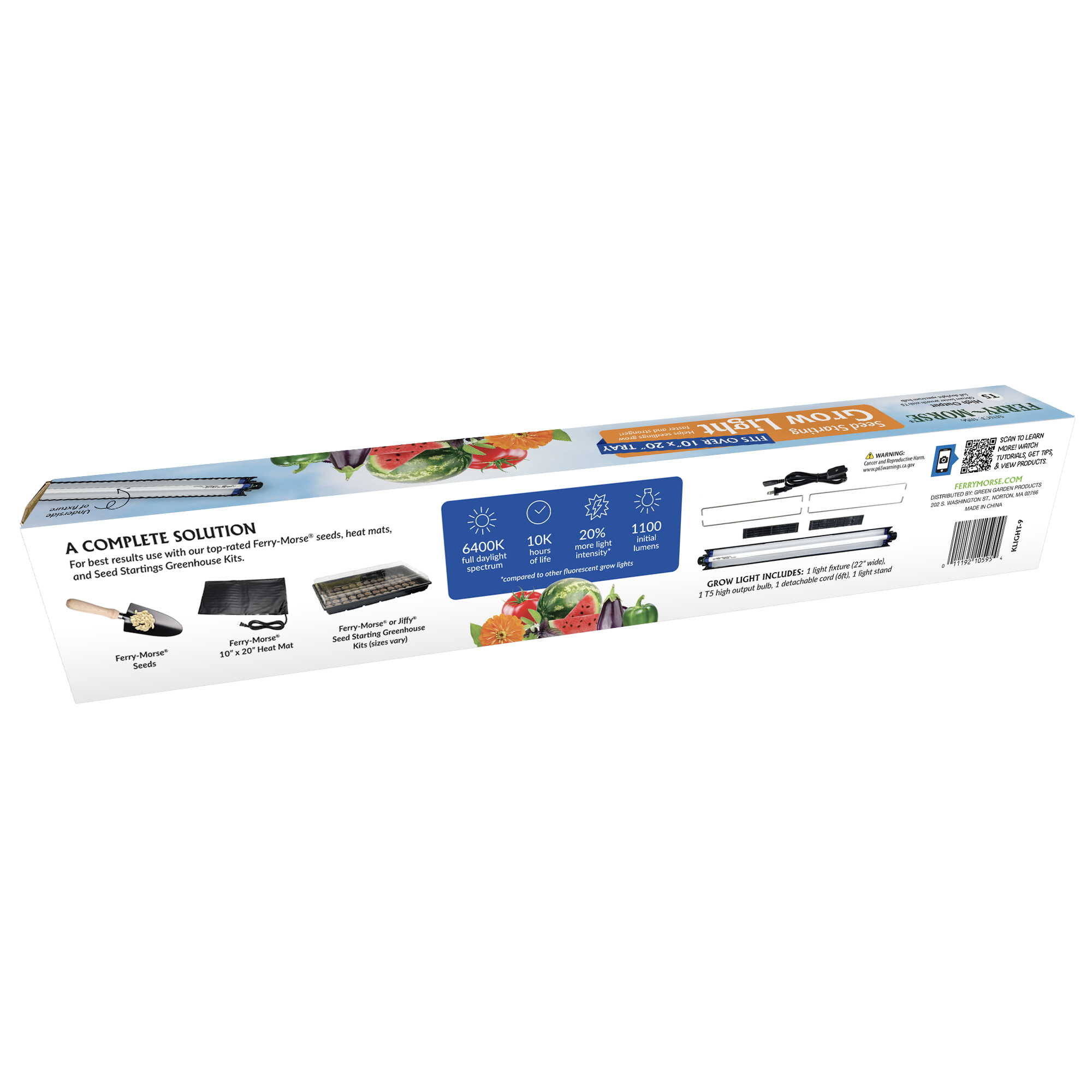 Ferry-Morse Seed Starting Grow Light packaging